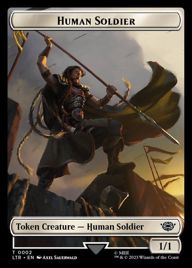 Human Soldier — Tales of Middle-earth Tokens 2/25