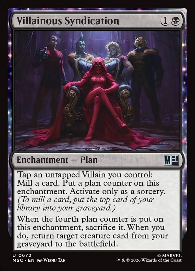 Villainous Syndication — Marvel Super Heroes Commander 672/866