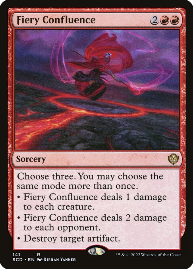 Fiery Confluence — Starter Commander Decks 141/352