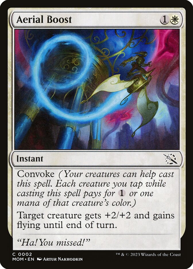 Aerial Boost — March of the Machine 2/387