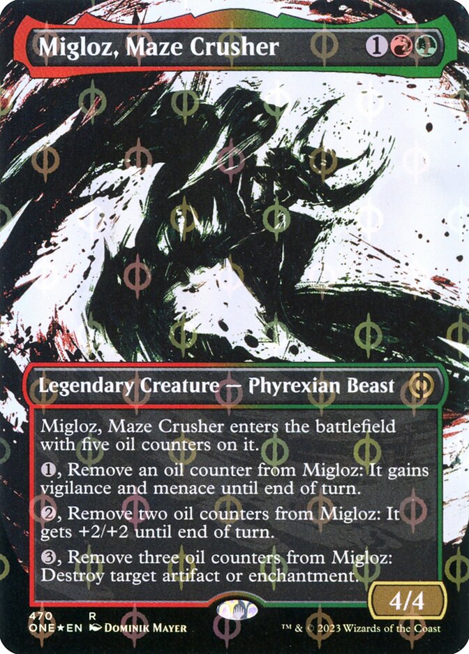 Migloz, Maze Crusher — Phyrexia: All Will Be One 470/479