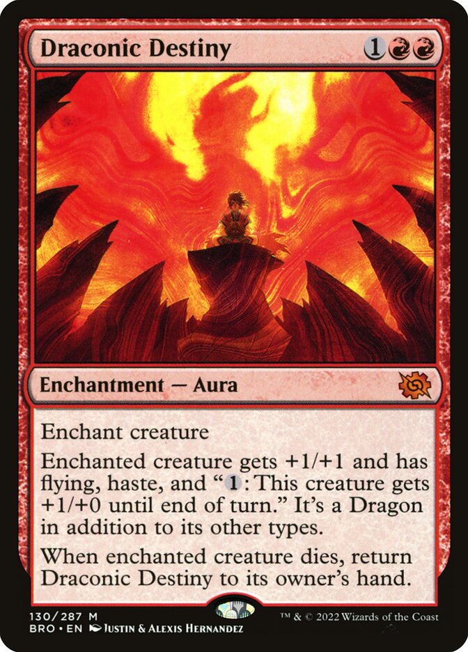 Draconic Destiny — The Brothers' War 130/399