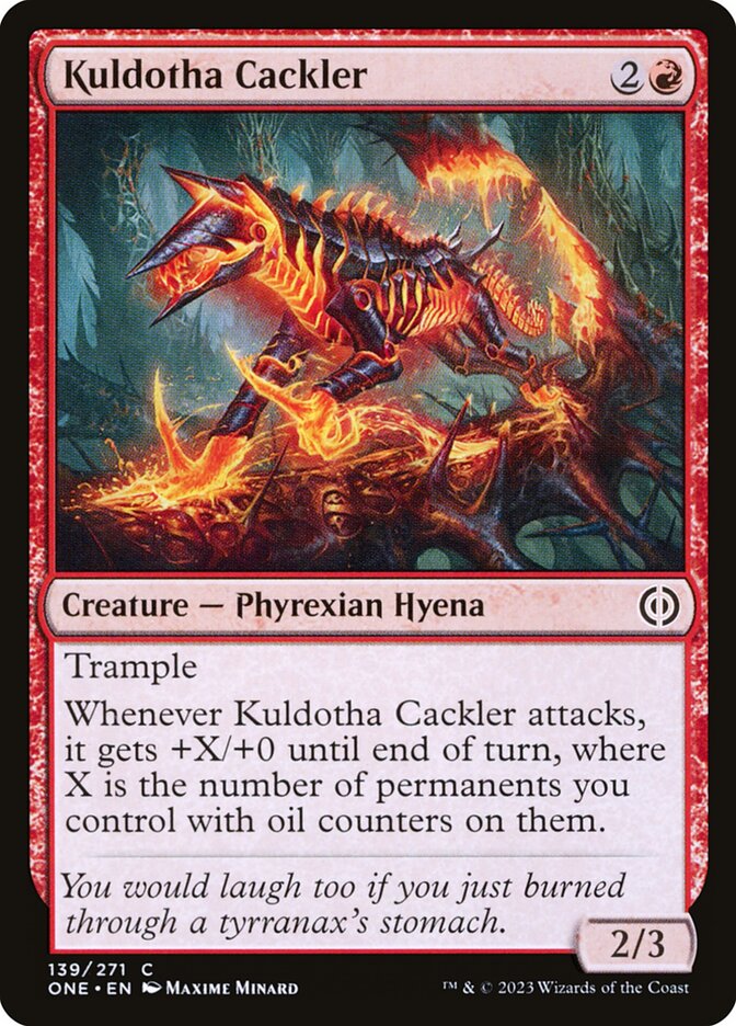 Kuldotha Cackler — Phyrexia: All Will Be One 139/479
