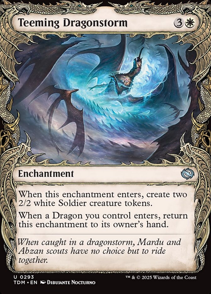 Teeming Dragonstorm — Tarkir: Dragonstorm 293/427