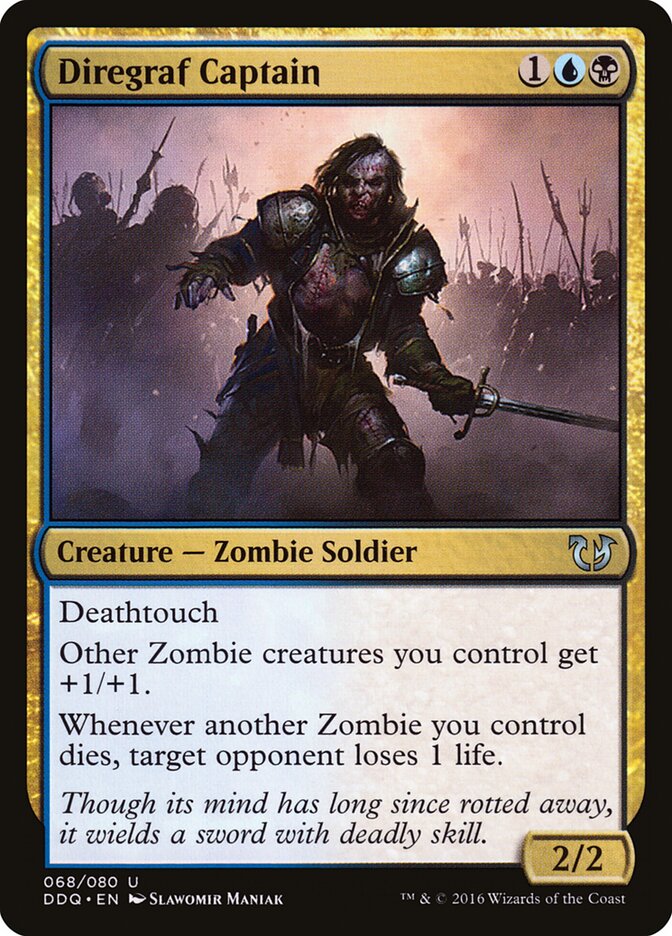 Diregraf Captain — Duel Decks: Blessed vs. Cursed 68/80