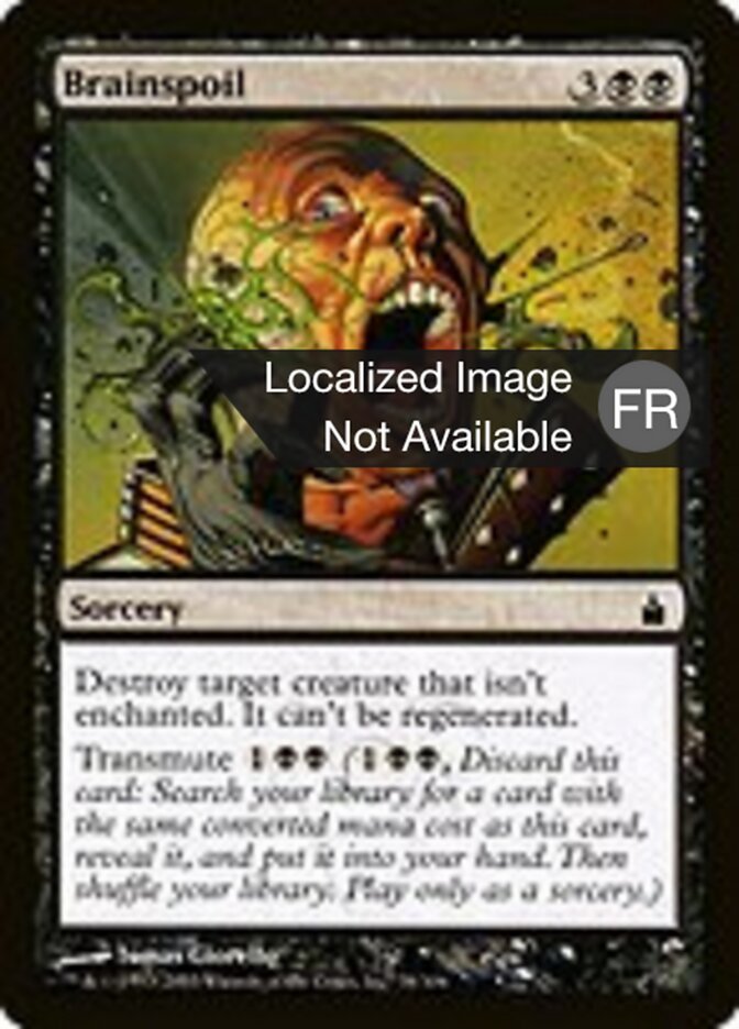 Déliquescence cérébrale — Ravnica: City of Guilds 78/306