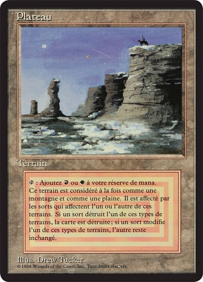 Plateau — Foreign Black Border 284/307