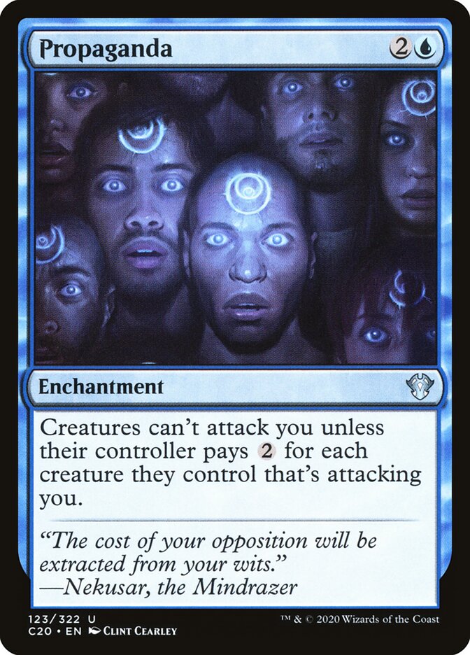 Propaganda — Commander 2020 123/322