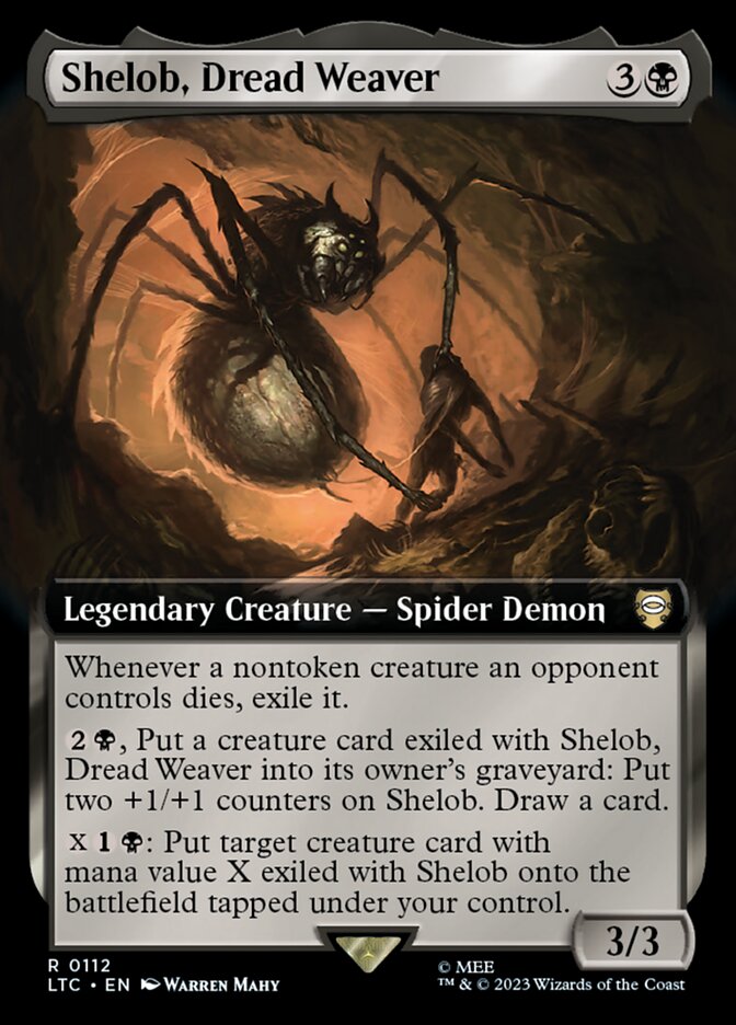 Shelob, Dread Weaver — Tales of Middle-earth Commander 112/591
