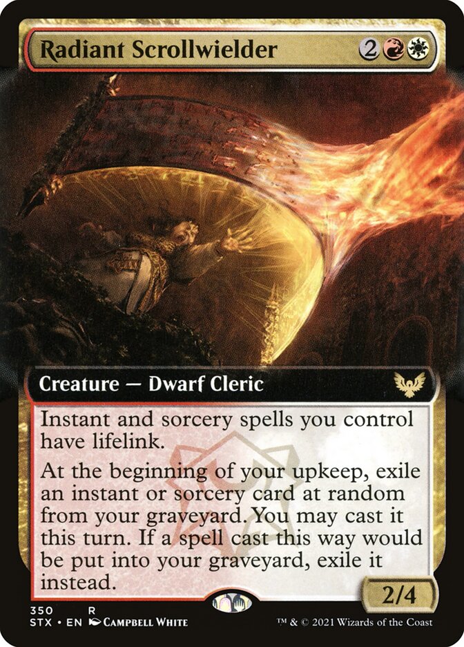 Radiant Scrollwielder — Strixhaven: School of Mages 350/393
