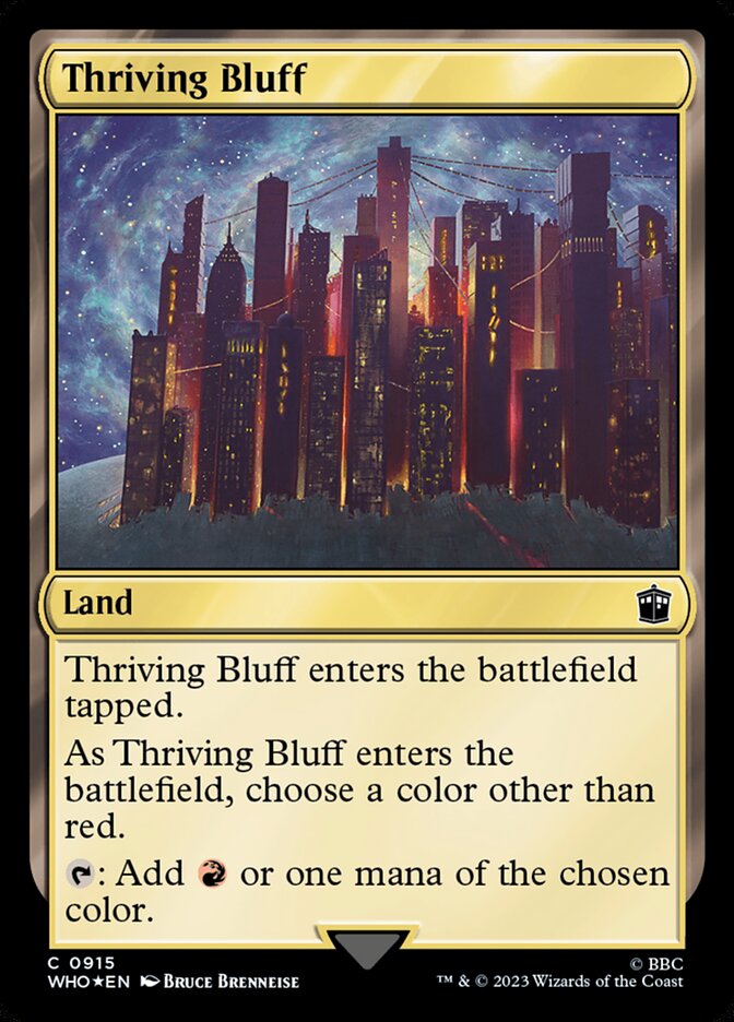 Thriving Bluff — Doctor Who 915/1178