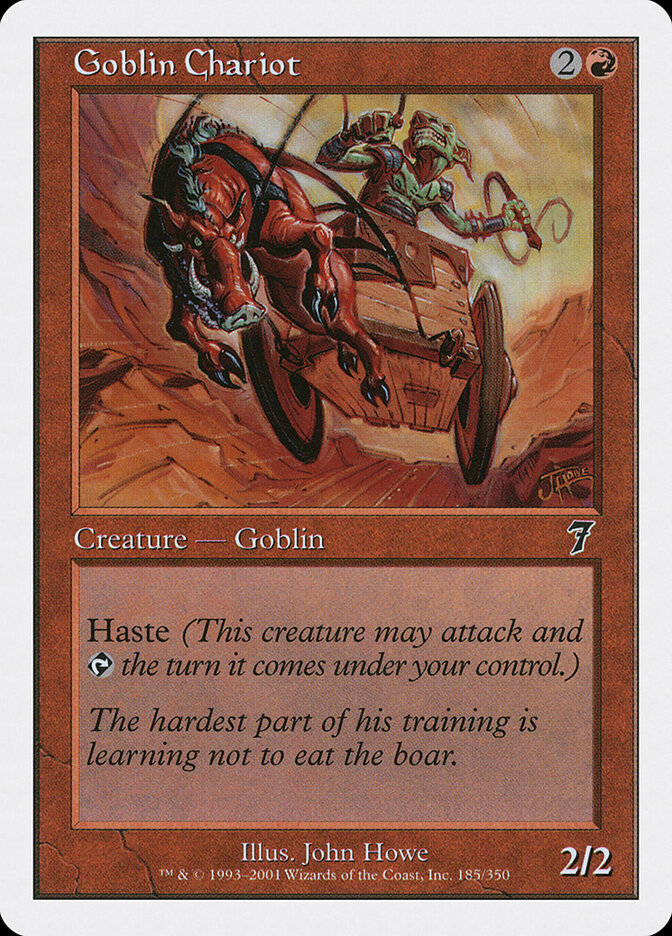 Chariot gobelin — Seventh Edition 185/708