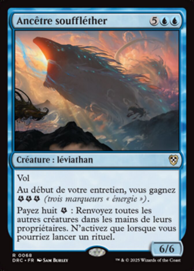 Ancêtre souffléther — Aetherdrift Commander 68/184