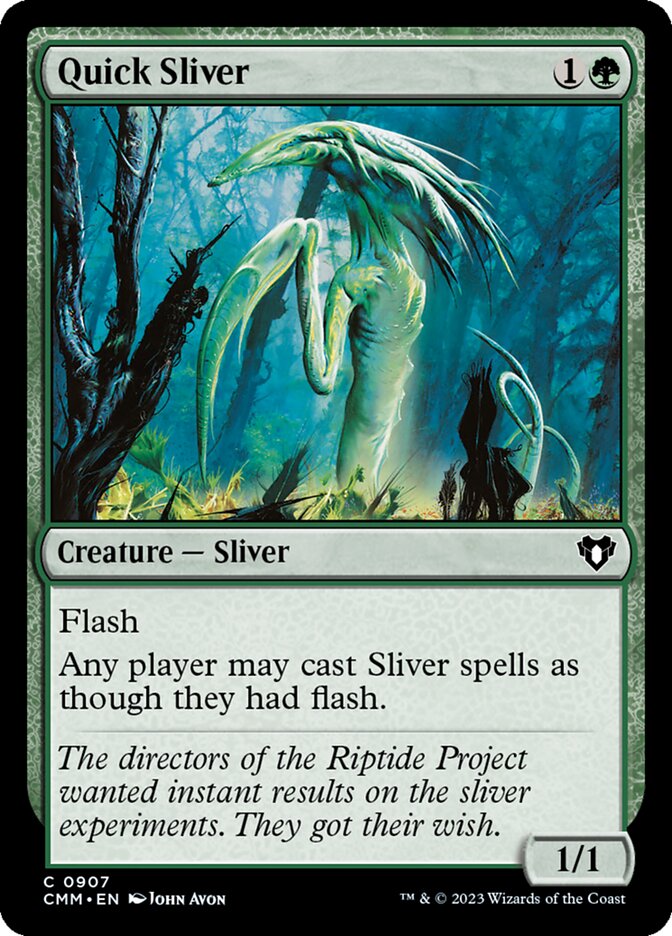 Quick Sliver — Commander Masters 907/1067