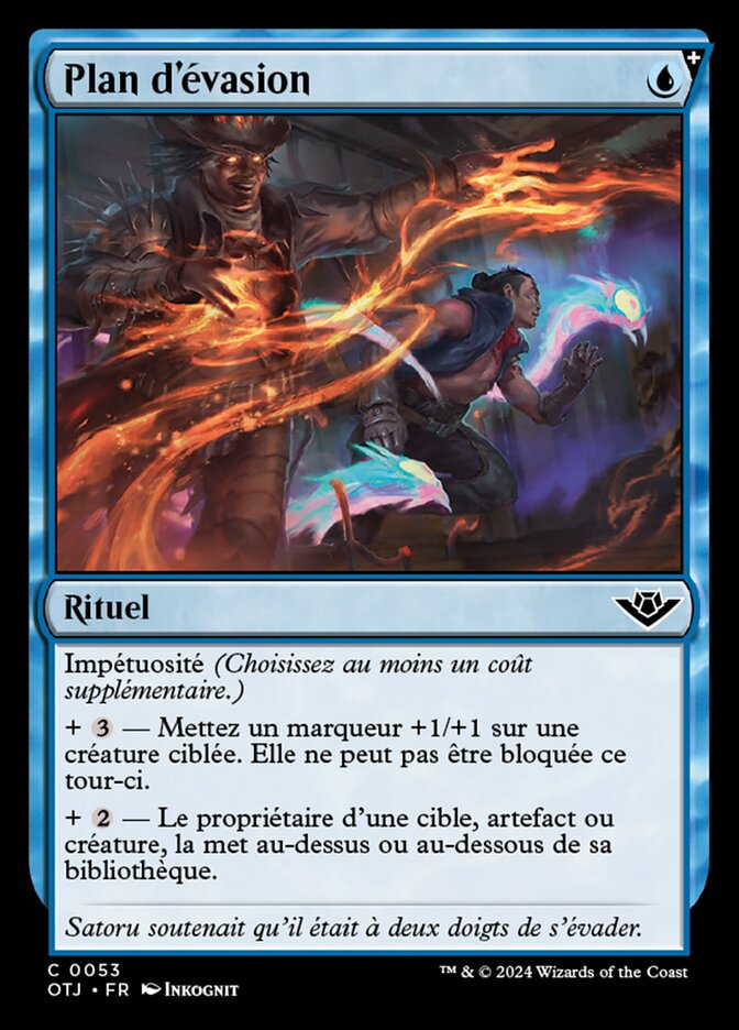 Plan d'évasion — Outlaws of Thunder Junction 53/374