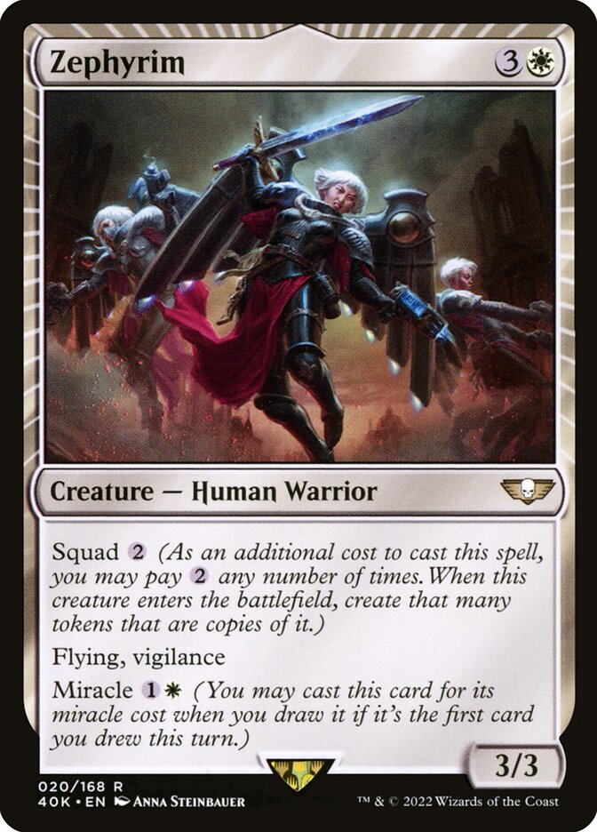 Zephyrim — Warhammer 40,000 Commander 20/617