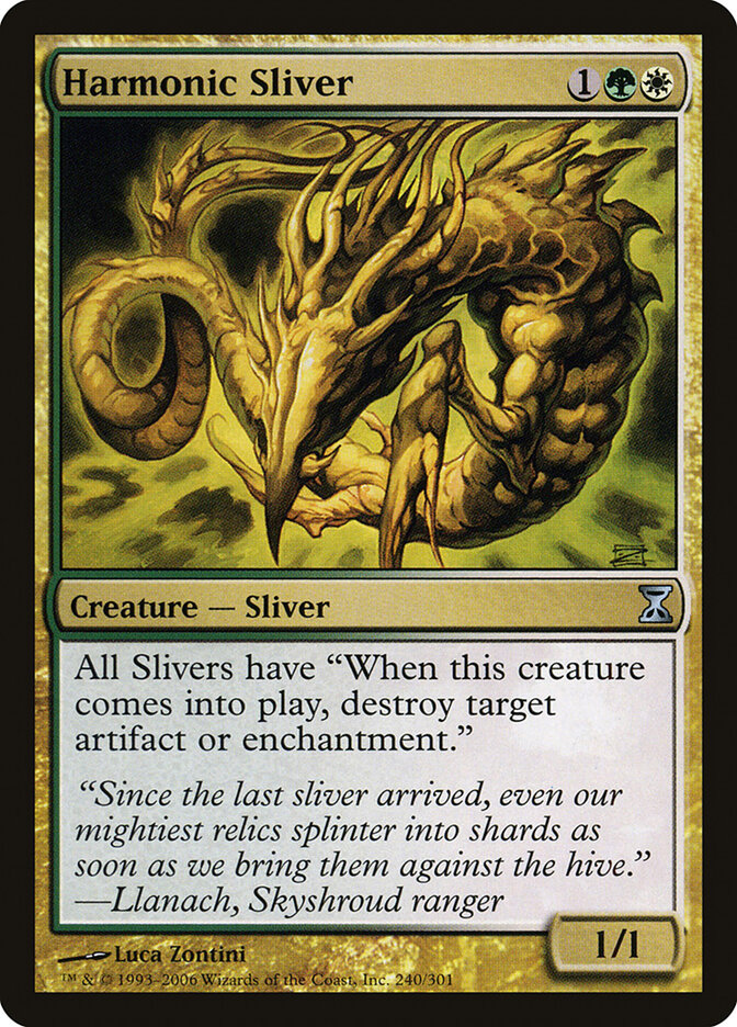 Harmonic Sliver — Time Spiral 240/301