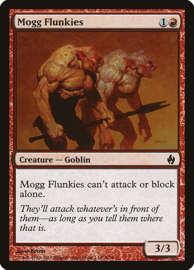Mogg Flunkies — Premium Deck Series: Fire and Lightning 8/34