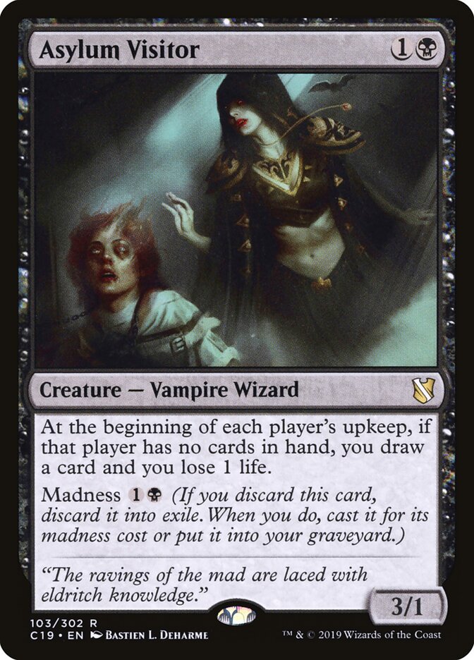 Asylum Visitor — Commander 2019 103/302