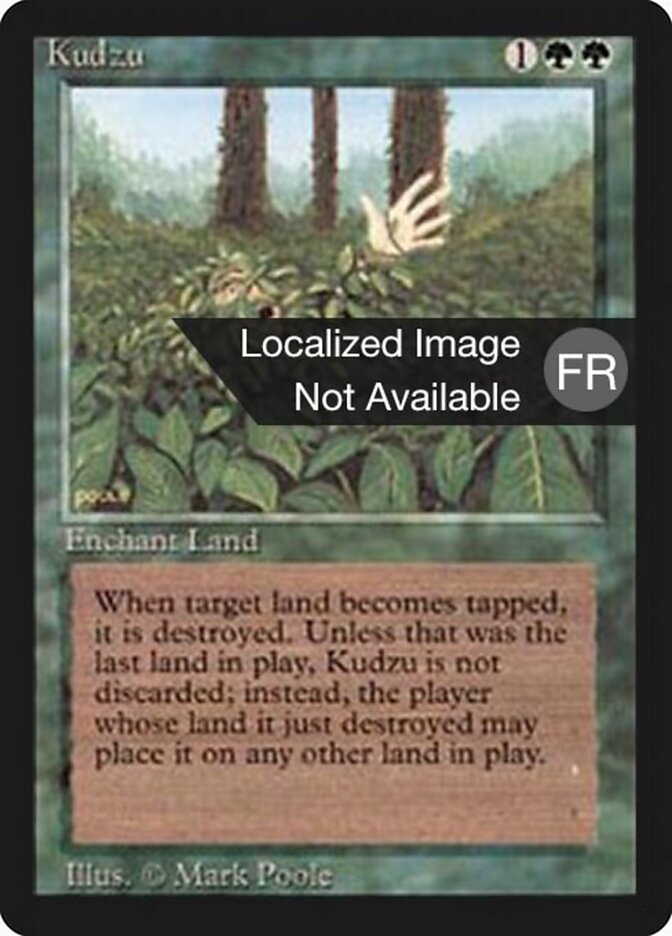 Kudzu — Foreign Black Border 205/307