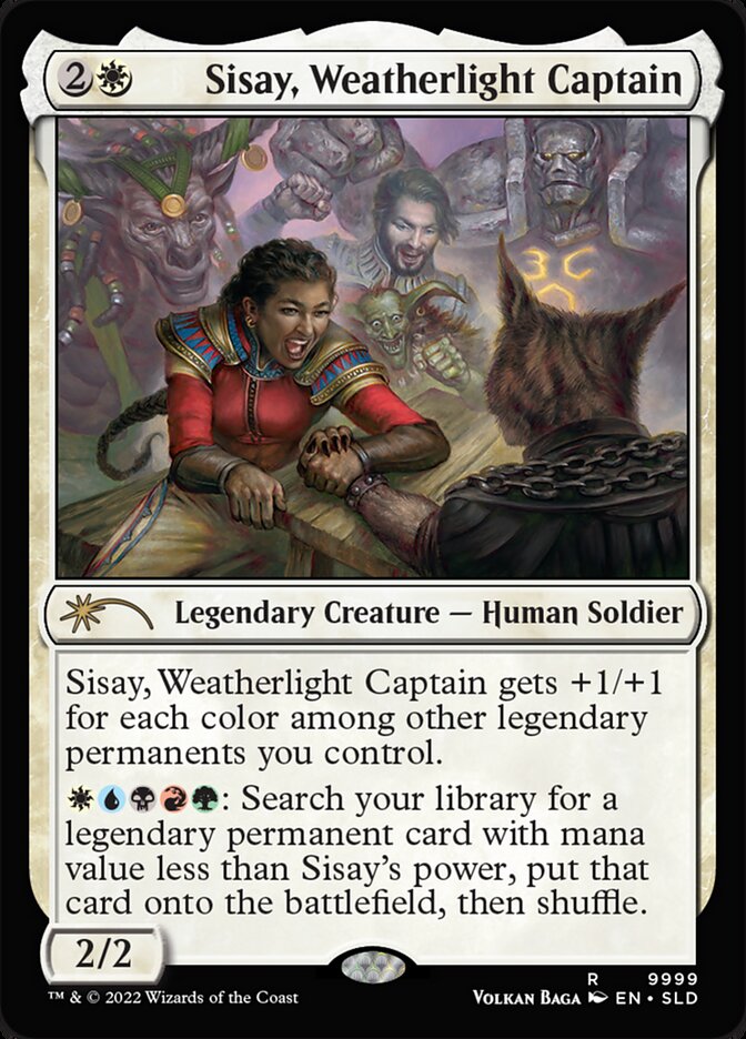 Sisay, Weatherlight Captain — Secret Lair Drop 9999/2754
