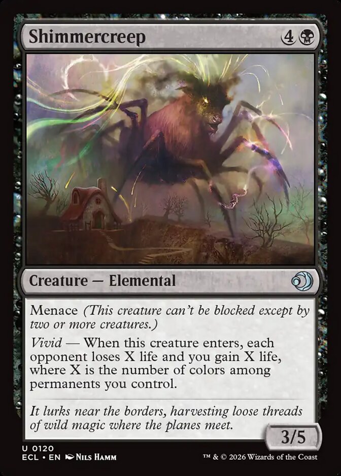 Shimmercreep — Lorwyn Eclipsed 120/408