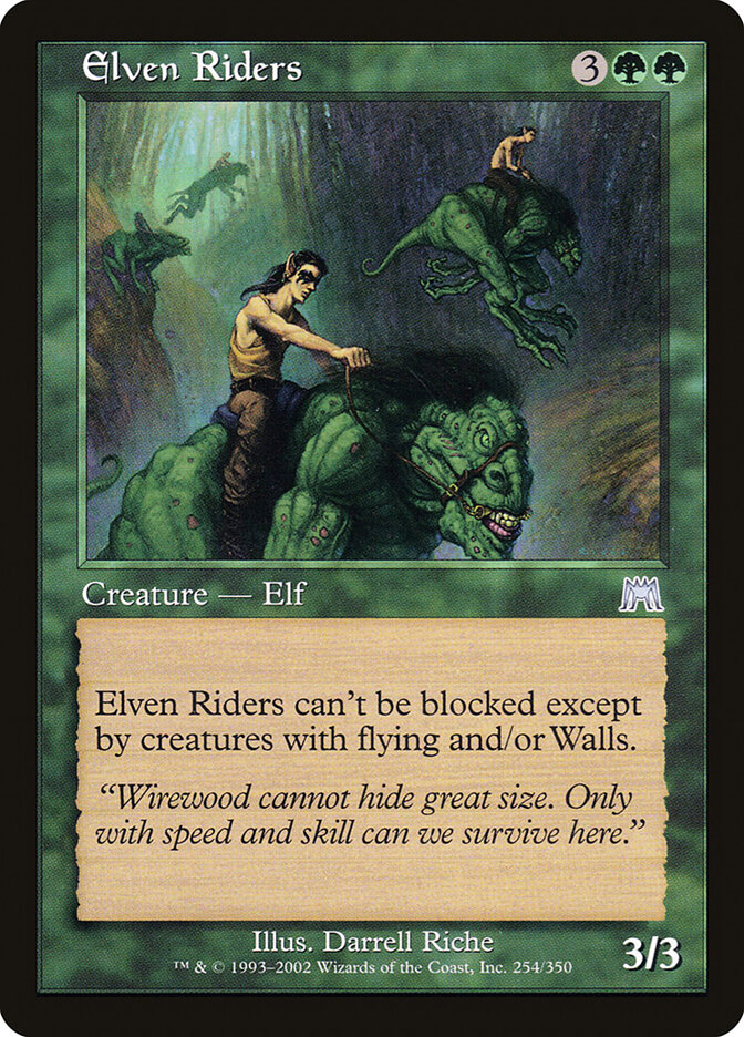 Cavaliers elfes — Onslaught 254/350