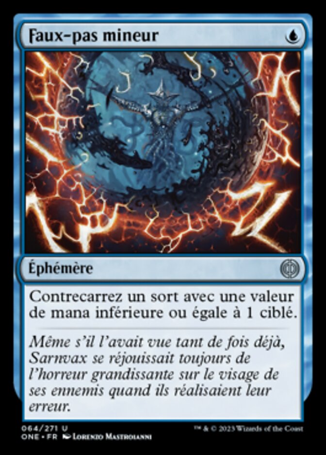 Faux-pas mineur — Phyrexia: All Will Be One 64/479