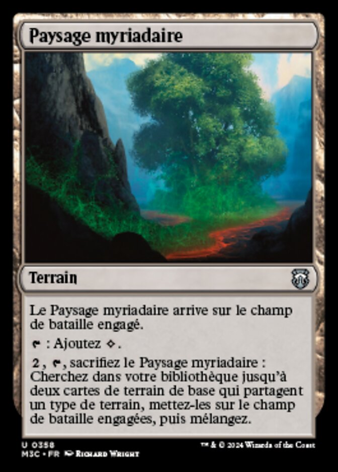 Paysage myriadaire — Modern Horizons 3 Commander 358/398