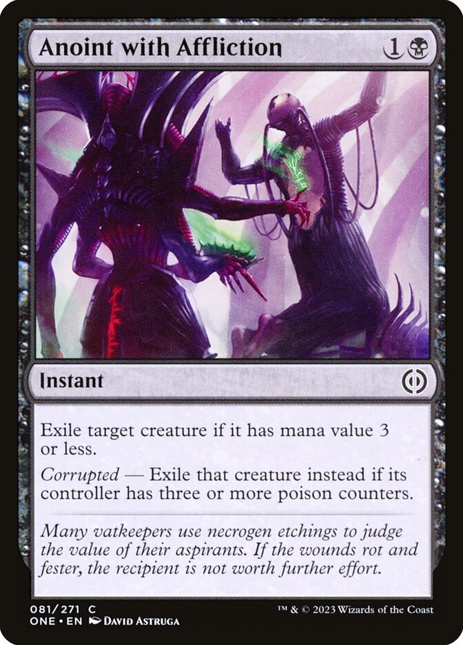 Anoint with Affliction — Phyrexia: All Will Be One 81/479