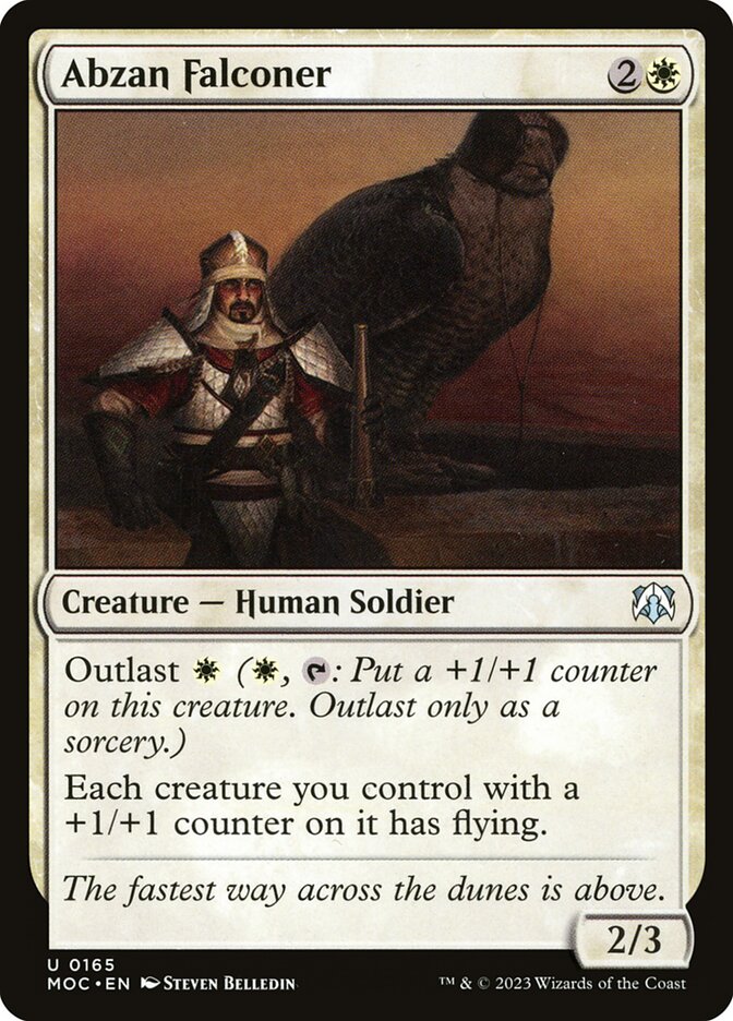 Abzan Falconer — March of the Machine Commander 165/450