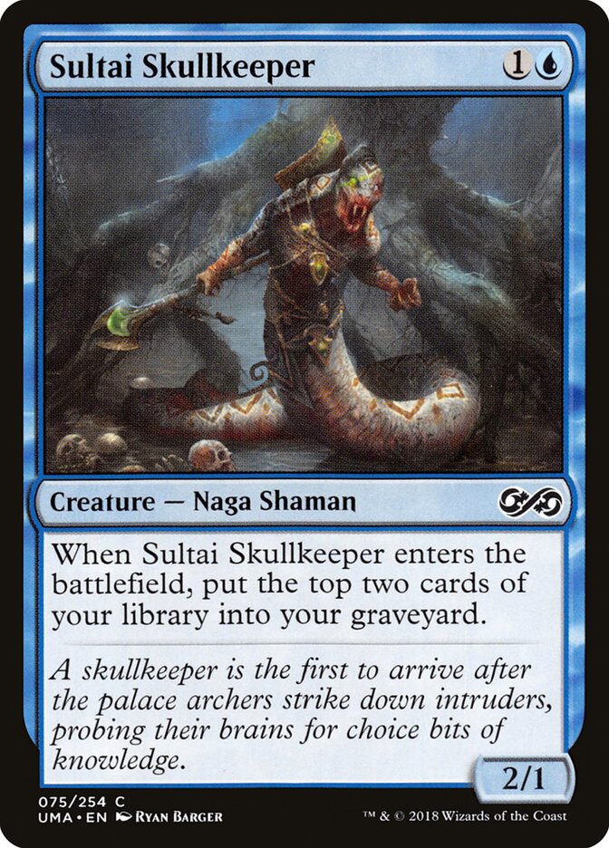 Sultai Skullkeeper — Ultimate Masters 75/254