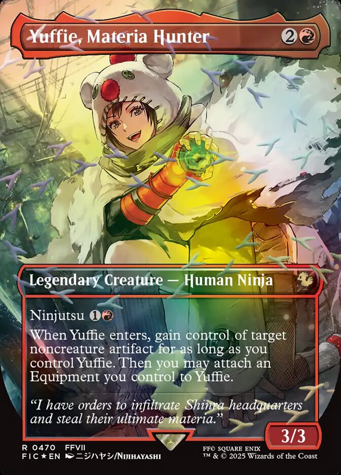 Yuffie, Materia Hunter — Final Fantasy Commander 470/486