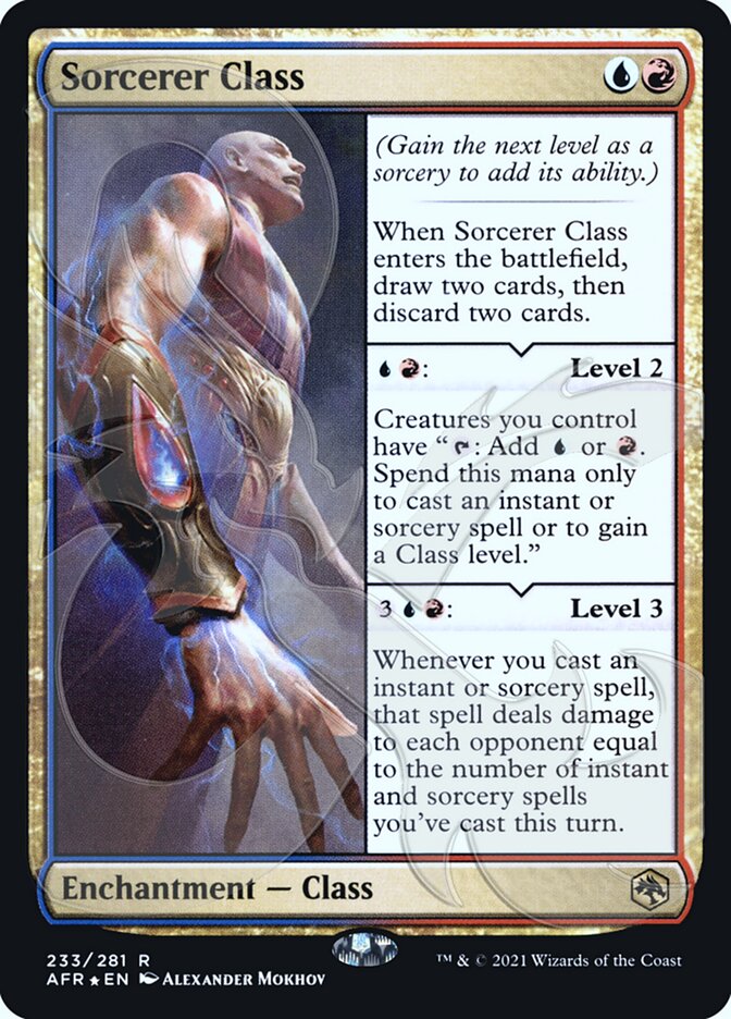 Sorcerer Class — Adventures in the Forgotten Realms Promos 233a/241
