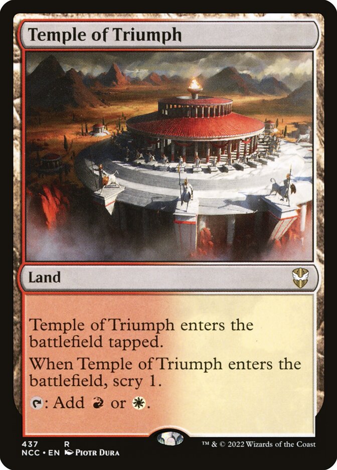 Temple of Triumph — New Capenna Commander 437/447