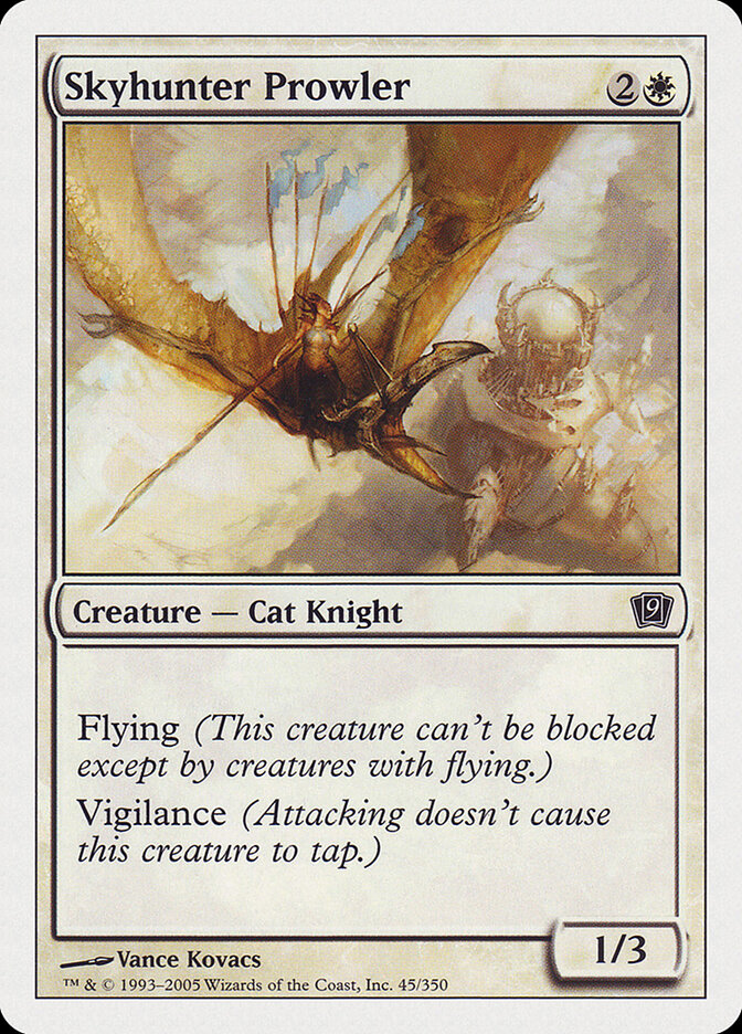 Skyhunter Prowler — Ninth Edition 45/709