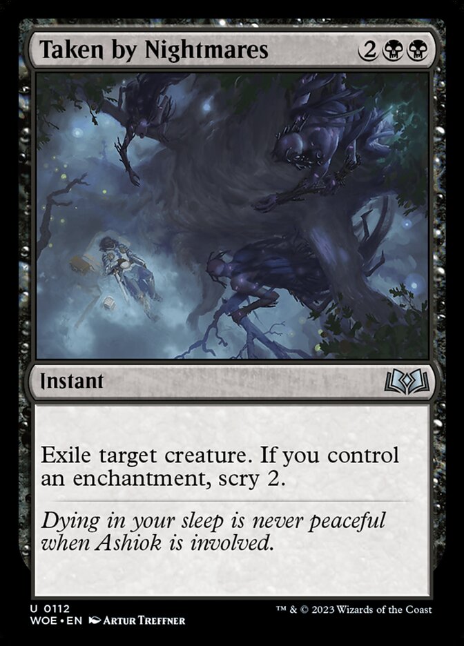 Taken by Nightmares — Wilds of Eldraine 112/381