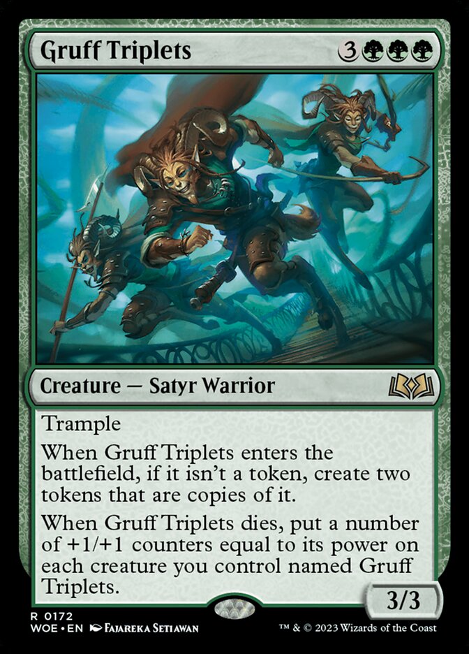 Gruff Triplets — Wilds of Eldraine 172/381