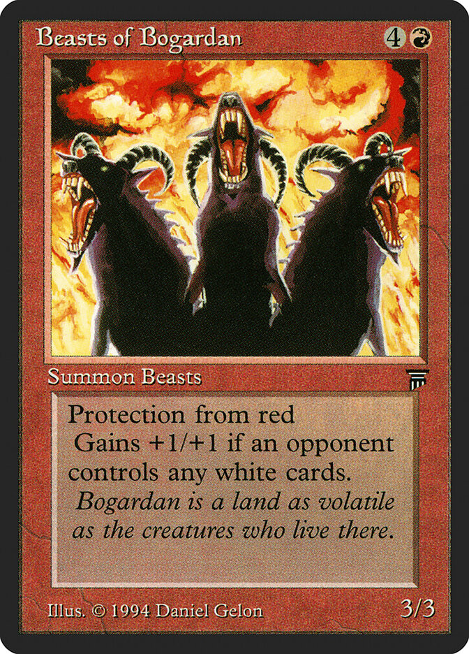 Beasts of Bogardan — Legends 133/310