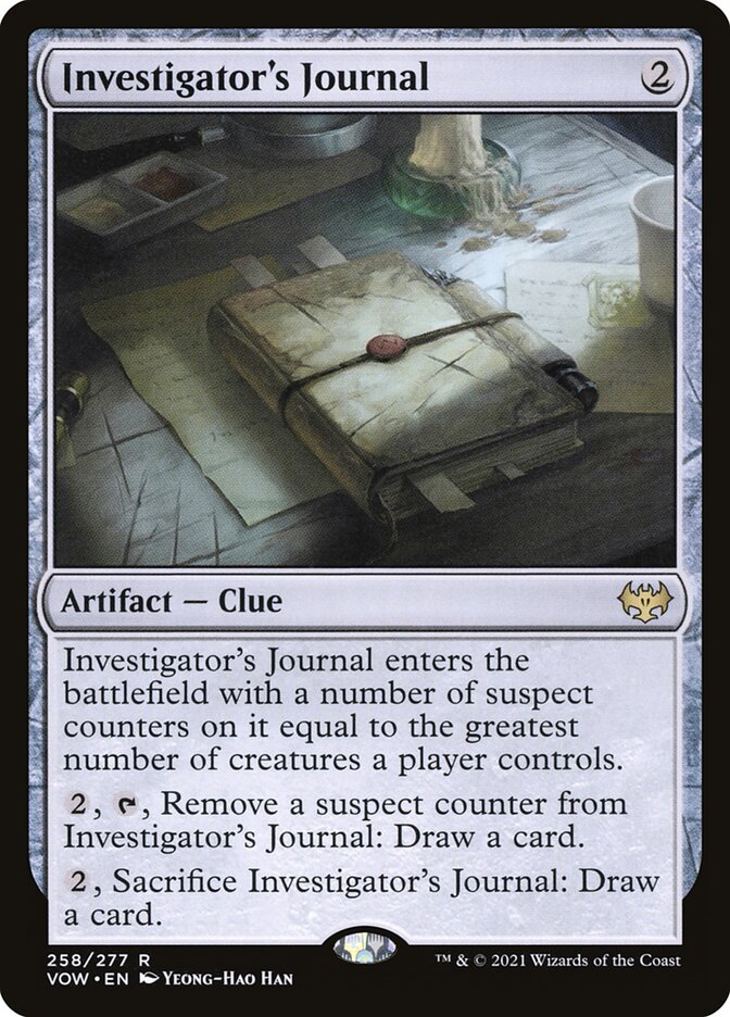 Investigator's Journal — Innistrad: Crimson Vow 258/423