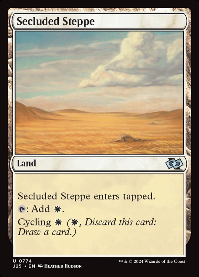 Secluded Steppe — Foundations Jumpstart 774/779