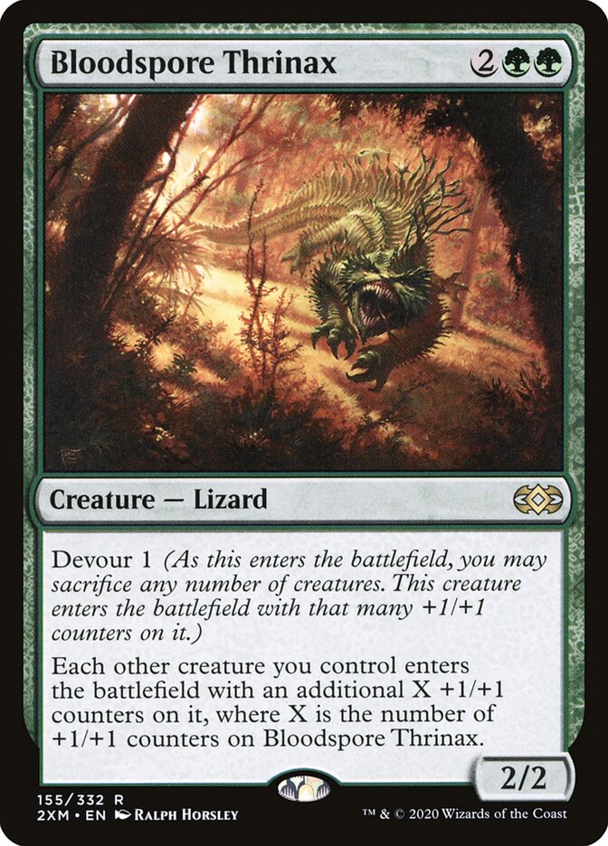 Bloodspore Thrinax — Double Masters 155/384