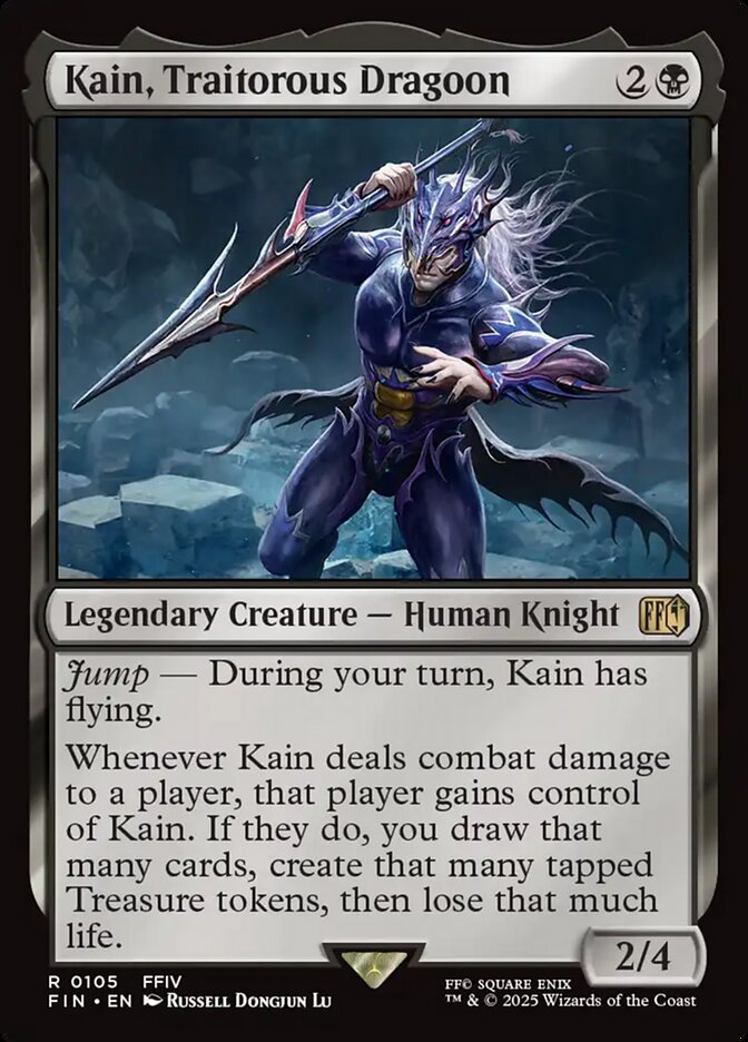 Kain, Traitorous Dragoon — Final Fantasy 105/595