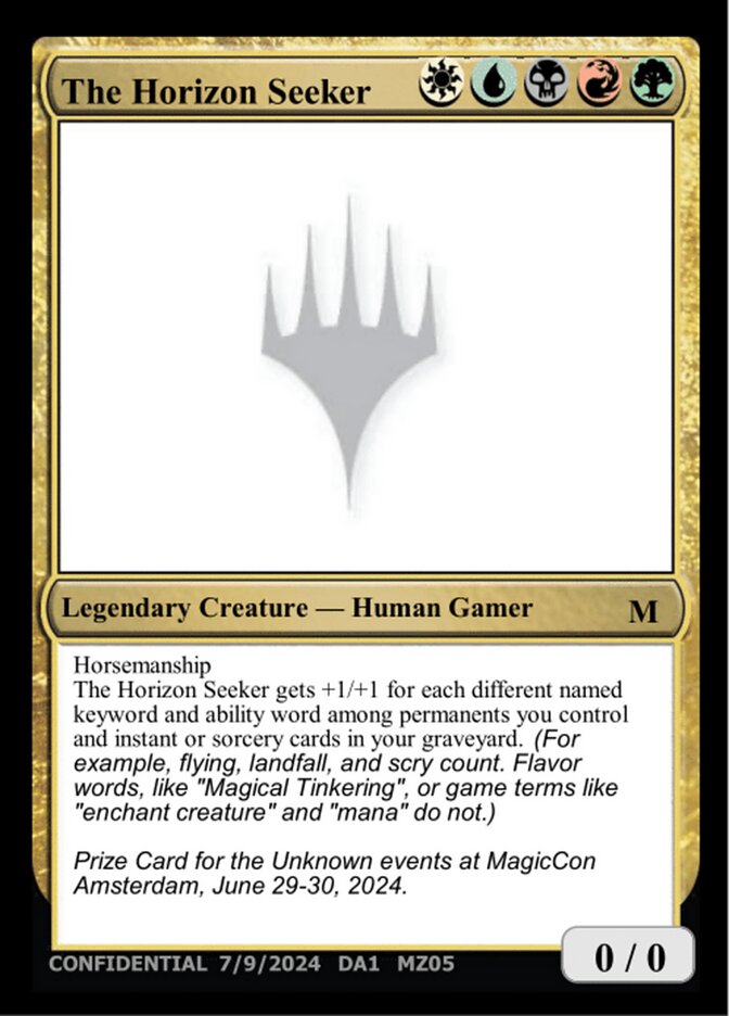 The Horizon Seeker — Unknown Event MZ05/512