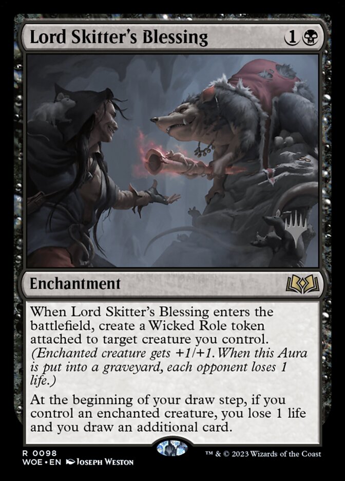 Lord Skitter's Blessing — Wilds of Eldraine Promos 98p/160
