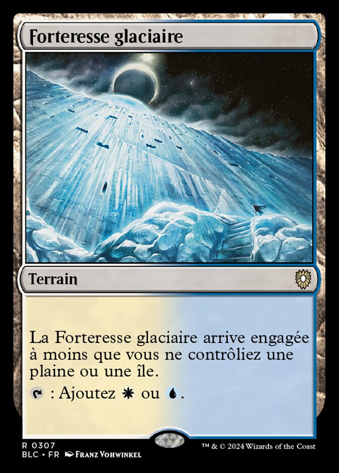 Forteresse glaciaire — Bloomburrow Commander 307/356