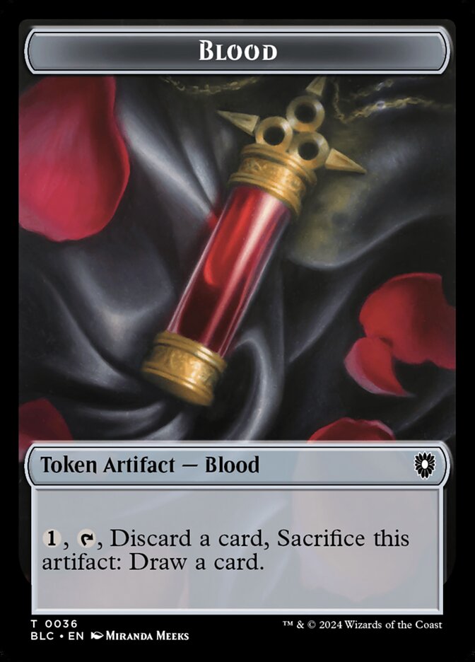 Blood — Bloomburrow Commander Tokens 36/41