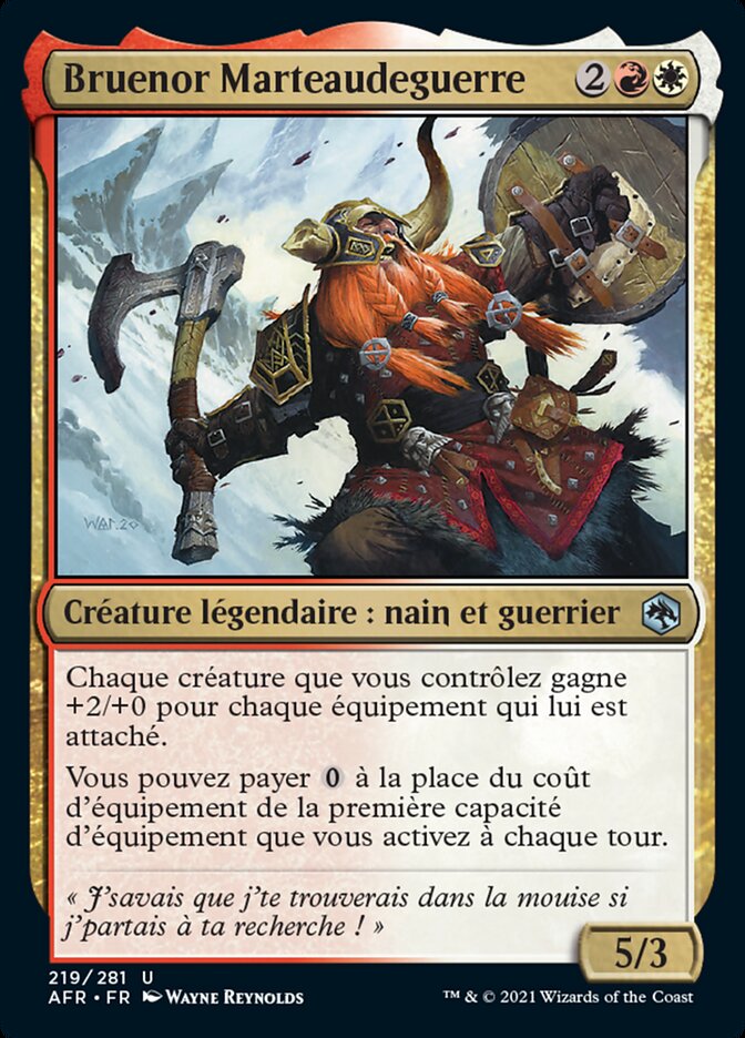 Bruenor Marteaudeguerre — Adventures in the Forgotten Realms 219/424