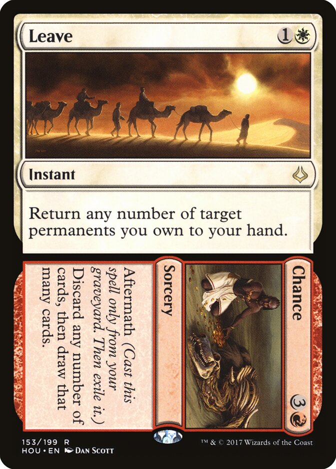Leave // Chance — Hour of Devastation 153/209