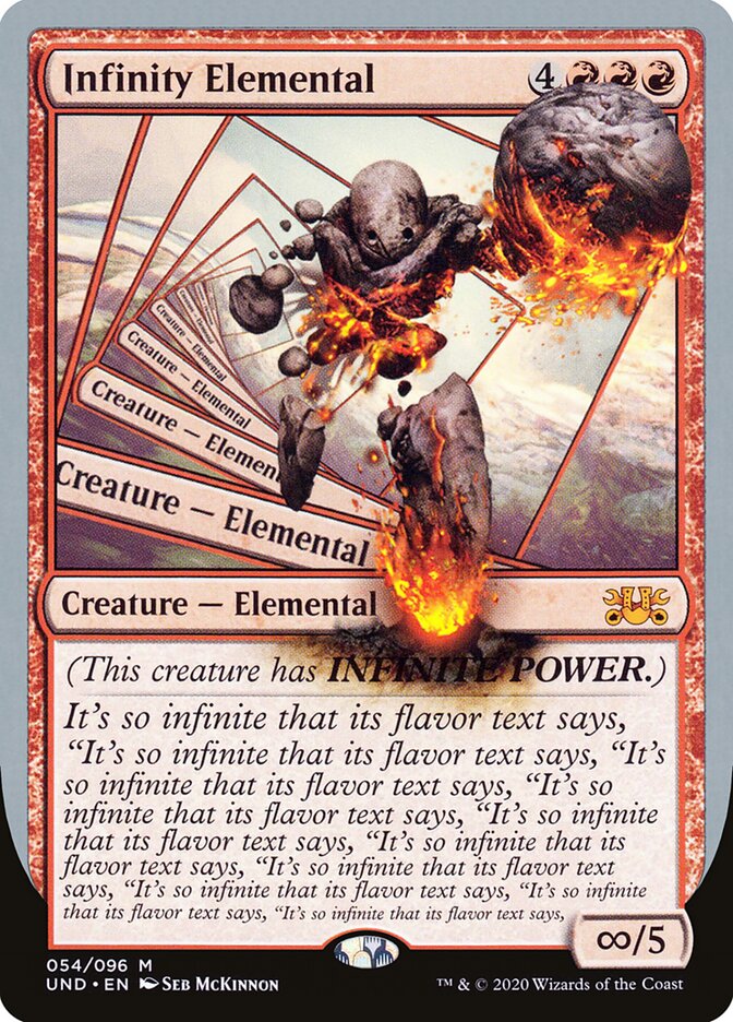 Infinity Elemental — Unsanctioned 54/96